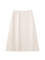 ダブルツイルスカート/ホワイト系(004)