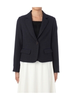 テーラードラメツイードジャケット/ライトベージュ(051)