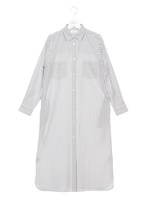 ロングシャツワンピース/BLU