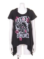 GLOOMYチュニックフードT/ブラック