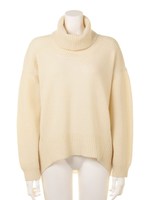 [Salon de Balcony]ラムウールプルオーバー/BRW