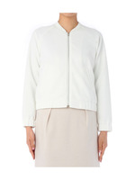 ジャカードジップジャケット/ホワイト(001)