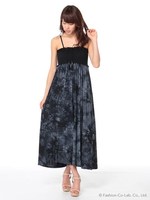 スピンドル無地ムラマキシOP/ハイ