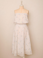 フラミンゴ＆パームベアワンピ/PINK