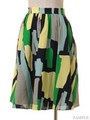 マルチカラーミドルスカート/PK