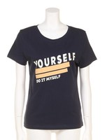 YOURSELF Tシャツ/ネイビー