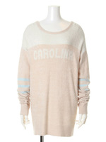 moco moco’スムーズィー’アメフトロゴドレス/PNK