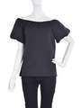 【CASUAL】モードオフショルダーTOPS/ホワイト
