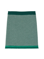 チェック切り替えタイトスカート/グリーン系(023)