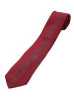 楽譜柄ネクタイ/グレー系(912)