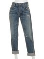 13.25ozDENIMダメージボーイズパンツ/インディゴ