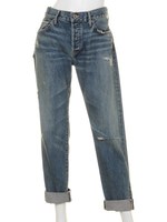 13.25ozDENIMダメージボーイズパンツ/インディゴ
