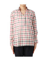 コットンスキッパーブラウス/グリーン系(020)