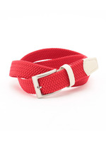 ゴム編みメッシュベルト/ボルドー(064)