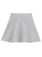 ハイウエストフレアミニスカート/ダークグレー(913)