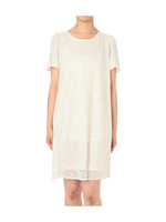 フロントレーシーワンピース/ブルー系(090)