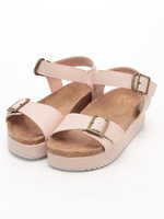 厚底ベルトサンダル/Pink