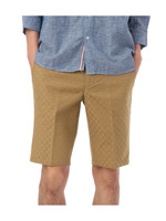 市松模様ドビーハーフパンツ/ブラック(019)