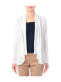 切り替えトッパーニットカーディガン/ホワイト(001)
