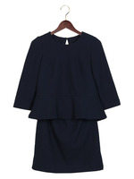 JOCLR ラッセルぺプラムセットアップ/Navy