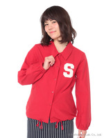 Sワッペンコーチジャケット/Red
