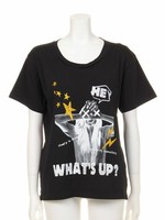 WHAT'S UP? Tシャツ/シロ