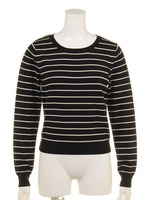 【DUO】 RN ボーダーKT PO/ブラック