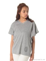 オセロシルケットカットソー/杢グレー