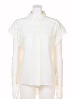 ロールアップシャツ/ホワイト