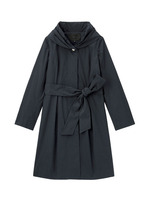 [L]ビッグカラーベルトコート/ライトグリーン (021)