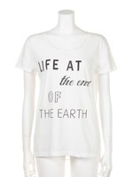 [Salon de Balcony]プリントTシャツ/GRY