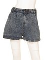 【LATINA】フレアデニムショートパンツ/BL