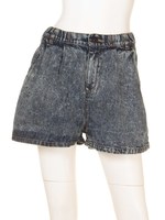 【LATINA】フレアデニムショートパンツ/BL