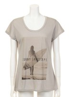 【anap mimpi】転写PRINTTシャツ/BEG