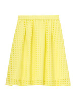 シアーギンガムチェックスカート/ホワイト(301)