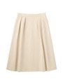 ライトダブルクロス タックスカート/ベージュ系(050)