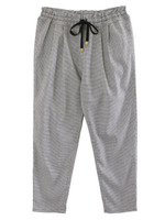 サルエルパンツ/千鳥ホワイト