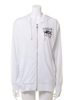 メッシュ切り替えパーカ/シロ