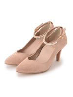 2WAYパールストラップパンプス/ベージュ系(053)