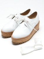 【Balcony and Bed】プラットフォームシューズ/BLK×BLK