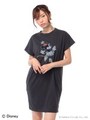 ◇SS ミニープリントワンピース/Navy