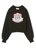 エンブレムスエット/ブラック