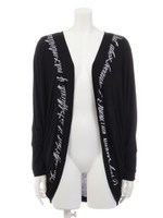 クロス切貼りモモンガカーデ/C/GRY