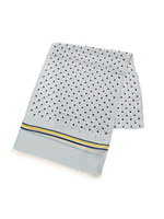 小紋ストール/ブルー系(190)