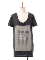 BOHEMIAN DREAM PHOTO Tシャツ/オフホワイト