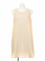 【Classy】ノースリフレアボックスOP/ベージュ