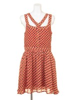 【Lucca Couture】BL DRESS/WINE
