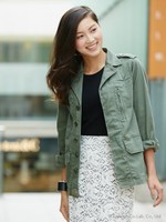 【WEB限定】JC ミリタリー ジャケット/OLIVE