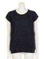 フロントレースTOPS/オフホワイト