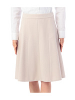 ヘリンボーンフレアスカート/アイボリー(004)